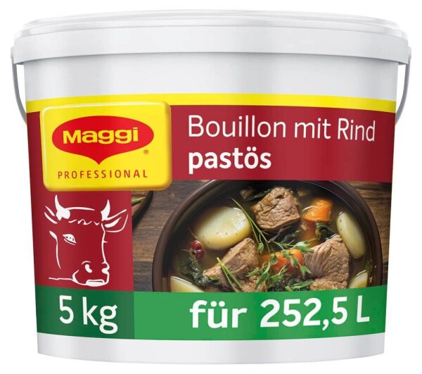 Maggi® Bouillon mit Rind pastös 5,0 kg