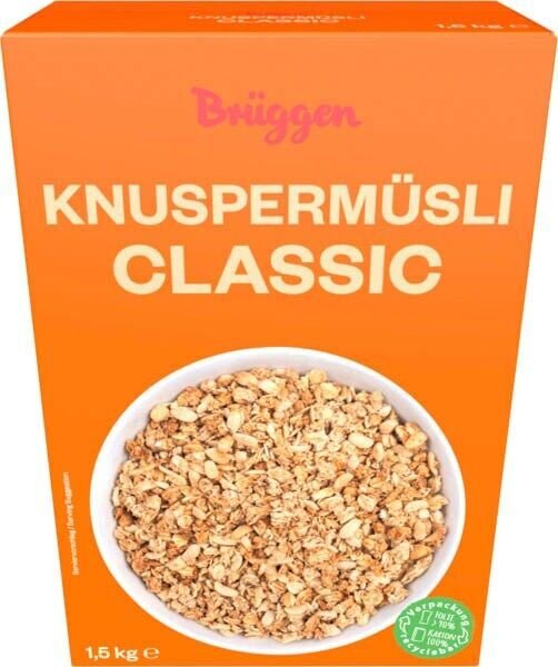Brüggen Knusper klassik Müsli 1,5 kg, 1 St.