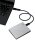 Western Digital My Passport Ultra 1 TB externe HDD-Festplatte silber