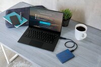 Western Digital My Passport Ultra 2 TB externe HDD-Festplatte blau
