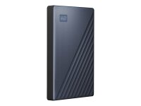 Western Digital My Passport Ultra 2 TB externe HDD-Festplatte blau
