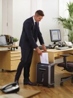 Fellowes Powershred 79Ci Aktenvernichter mit Partikelschnitt P-4, 4 x 38 mm, bis 16 Blatt, schwarz