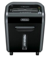 Fellowes Powershred 79Ci Aktenvernichter mit Partikelschnitt P-4, 4 x 38 mm, bis 16 Blatt, schwarz