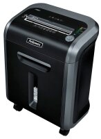 Fellowes Powershred 79Ci Aktenvernichter mit Partikelschnitt P-4, 4 x 38 mm, bis 16 Blatt, schwarz