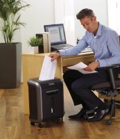 Fellowes Powershred 79Ci Aktenvernichter mit Partikelschnitt P-4, 4 x 38 mm, bis 16 Blatt, schwarz