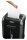 Fellowes Powershred 79Ci Aktenvernichter mit Partikelschnitt P-4, 4 x 38 mm, bis 16 Blatt, schwarz