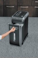 Fellowes Powershred 99Ci Aktenvernichter mit Partikelschnitt P-4, 4 x 38 mm, bis 18 Blatt, schwarz