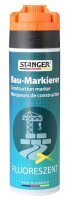 STANGER Bau-Markierer Markierungsspray neonhellorange...