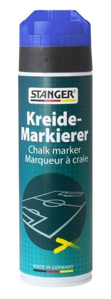 STANGER Kreide-Markierer Markierungsspray blau 500,0 ml, 1 St.