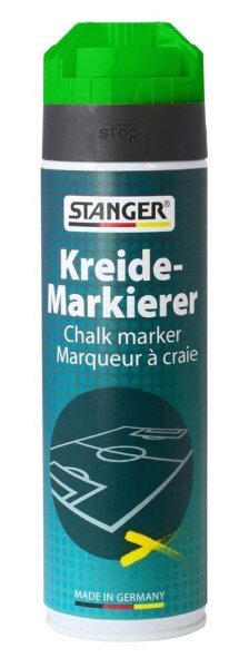 STANGER Kreide-Markierer Markierungsspray grün 500,0 ml, 1 St.