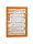 DURABLE Magnetrahmen selbstklebend DURAFRAME® orange A4, 2 St.