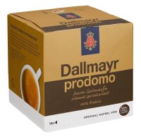 Dallmayr Prodomo Kaffeekapseln, Arabicabohnen 16 St.