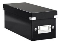 LEITZ CD-/DVD-Box Click & Store schwarz, 1 St.