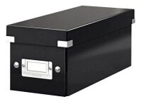 LEITZ CD-/DVD-Box Click & Store schwarz, 1 St.
