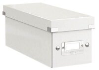 LEITZ CD-/DVD-Box Click & Store weiß, 1 St.