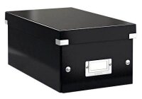 LEITZ CD-/DVD-Box Click & Store schwarz, 1 St.