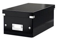 LEITZ CD-/DVD-Box Click & Store schwarz, 1 St.