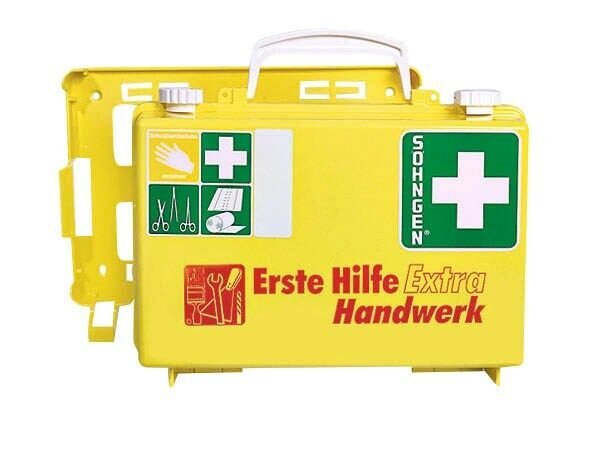 SÖHNGEN Erste-Hilfe-Koffer Extra Handwerk DIN 13157 gelb