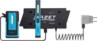 HAZET Wireless Charging Pad Dual Induktive Ladestation schwarz, Kabellänge: 100,0 cm, 1700 mA