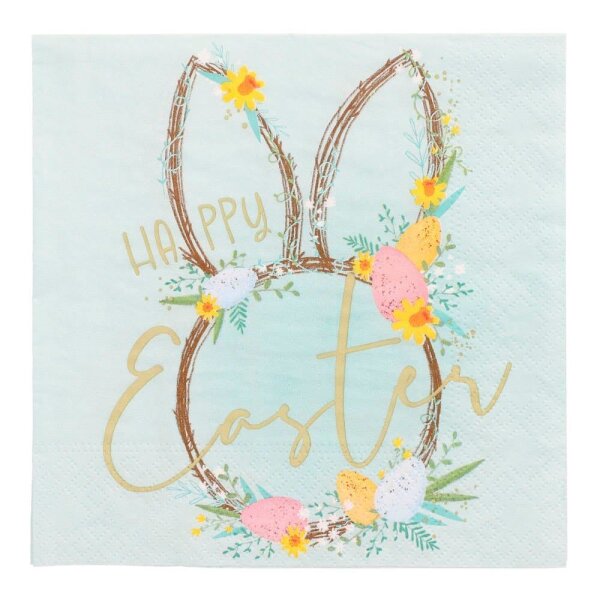 PAPSTAR Servietten Easter Accents Happy Easter 20 St.