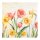 PAPSTAR Servietten Tulips & Daffodils Blumen- und Blüten 100 St.