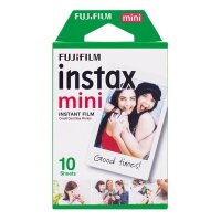 FUJIFILM instax mini Sofortbildkamera-Film weiß, 10...