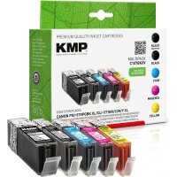 KMP C107BKXV  2x schwarz, 1x cyan, 1x magenta, 1x gelb...