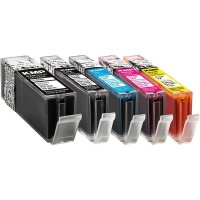 KMP C107BKXV  2x schwarz, 1x cyan, 1x magenta, 1x gelb Druckerpatronen kompatibe