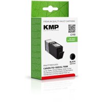 KMP C107BKXV  schwarz Druckerpatrone kompatibel zu Canon...