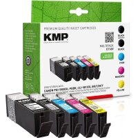 KMP C116V  2x schwarz, 1x cyan, 1x magenta, 1x gelb...