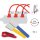 10 LABEL THE CABLE Klettkabelbinder MINI TAGS farbsortiert