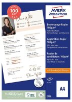 AVERY Zweckform Inkjetpapier InkJet Bewerbungspapier  DIN...