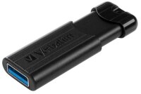 verbatim USB-Stick PinStripe 3.0 schwarz 64 GB, 1 St.