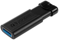 verbatim USB-Stick PinStripe 3.0 schwarz 256 GB, 1 St.