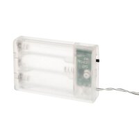 Idena 20er LED Lichterkette transparent 1,8 m