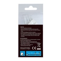 Idena 20er LED Lichterkette transparent 1,8 m