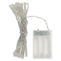 Idena 20er LED Lichterkette transparent 1,8 m