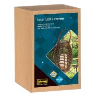 Idena Laterne LED Solarleuchte bronze, 1 St.
