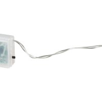 Idena 10er LED Lichterkette transparent 1,0 m