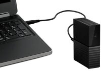 Western Digital My Book 16 TB externe HDD-Festplatte schwarz