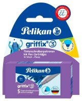 Pelikan griffix®3 Tintenrollerminen königsblau...