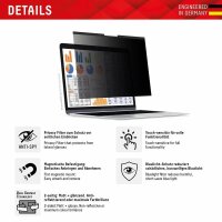 DISPLEX® Privacy Safe magnetische 2-Wege Display-Blickschutzfolie für Apple MacBook Air 13,3", MacBook Pro 13,3
