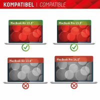 DISPLEX® Privacy Safe magnetische 2-Wege Display-Blickschutzfolie für Apple MacBook Air 13,3", MacBook Pro 13,3