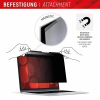 DISPLEX® Privacy Safe magnetische 2-Wege Display-Blickschutzfolie für Apple MacBook Air 13,3", MacBook Pro 13,3