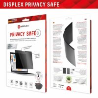 DISPLEX® Privacy Safe magnetische 2-Wege Display-Blickschutzfolie für Apple MacBook Air 13,3", MacBook Pro 13,3