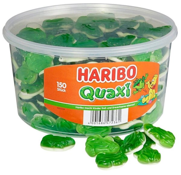 HARIBO Quaxi Fruchtgummi 1050,0 g, 150 St.