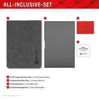 DISPLEX® Privacy Safe wiederablösbare 2-Wege Display-Blickschutzfolie für 33,8 cm (13,3 Zoll)