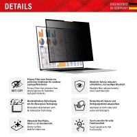 DISPLEX® Privacy Safe wiederablösbare 2-Wege Display-Blickschutzfolie für 33,8 cm (13,3 Zoll)