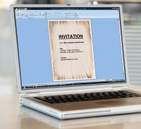 SIGEL Motivpapier Wood Motiv DIN A4 90 g/qm 50 Blatt