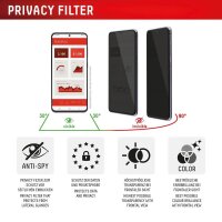 DISPLEX® Privacy Glass Display-Blickschutzglas für Apple iPhone 16 Pro